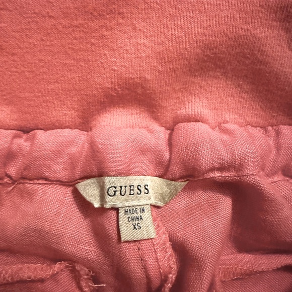 Guess linen wide leg pants, sz xsmall - Picture 3 of 5